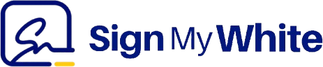 Sign My White Logo